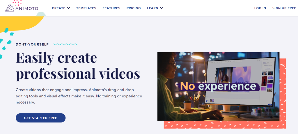 Turn Visual Content into Engaging Video with Animoto